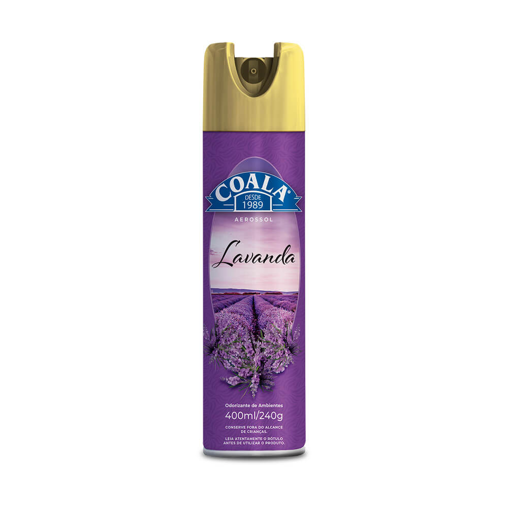 Odorizante de Ambiente Coala Lavanda 400ml Aerossol