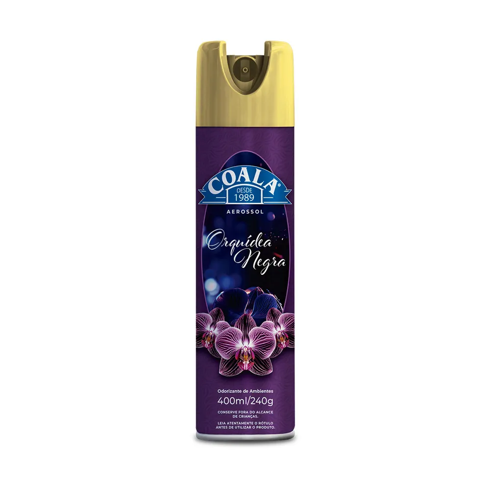 Odorizante de Ambiente Coala Orquídea Negra 400 ml Aerossol