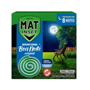 Inseticida Espiral Mata Mosquitos Boa Noite