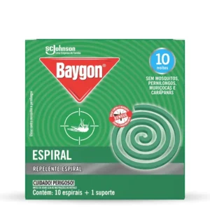 Inseticida Espiral Baygon c/ 6 uni