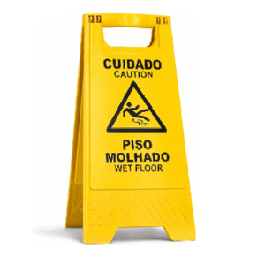 Placa Sinalizadora Piso Molhado